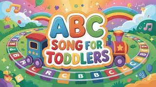 ABC Song for Toddlers 🎵 | A&ndash;Z Alphabet Song with Bright Letter Highlights