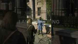 The Funniest Interaction With An NPC You'll Ever See - Red Dead Redemption 2 #shorts #rdr2