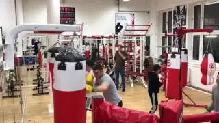 Dale youth new gym hard at work
