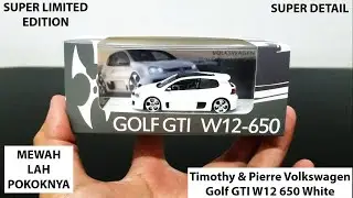 Review Timothy & Pierre Volkswagen Golf GTI W12 650 White | AKRILIK MEWAH