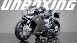 Unboxing: Mini sports motorcycle!