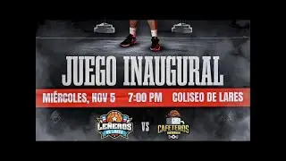 Baloncesto Masculino - LBP - Serie Regular - Yauco (1-0) vs Lares (0-1) - 5/11/2025