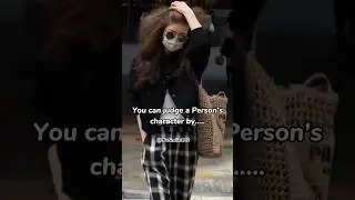 how to judge a Person's character #shorts