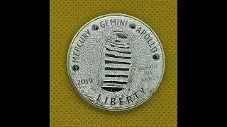 2019 Celebrating the 50th anniversary of Apollo 11 Coin #Shorts