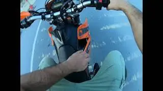 SUMO street ride to kourris dam on a ktm smc 625