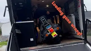 Loading FAIL and traveling with the motorcycle in the RV