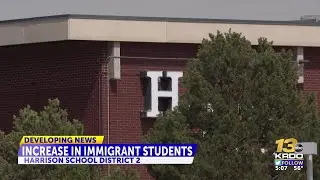 Harrison School District 2 says they are feeling strain due to influx of immigrant students