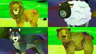 FOUR DIFFERENT ANIMALS SINGING HOORAY HOORAY SOUNDS EFFECTS (SPONSORED BY GAMAVISION CSUPO EFFECTS)
