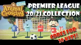 Design Codes for Animal Crossing [Premier League 20-21]