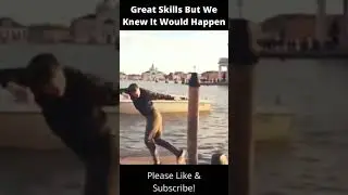 Playing keepie uppie with your phone on a pier?
