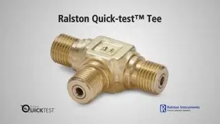 How to Use Quick-Test Tees | Ralston Instruments