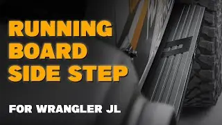 🚗OMU Genesis Series Aluminum Running Board Side Step For Jeep Wrangler JL