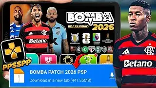 🚨BOMBA PATCH 2026 (PPSSPP) DOWNLOAD MEDIAFIRE LINK DIRETO! ATUALIZADO COMO BAIXAR E INSTALAR✅