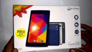 UN BOXING MICROMAX P480 TAB | Micormax Canvas Tab P480 Real Unboxing in English Review |l