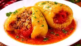 punjena paprika sa mesom u paradajz sosu