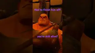 Had to finish him off #vr #gaming #funny #horror #gorn2 #gore #blood