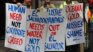 OceanaGold Protest