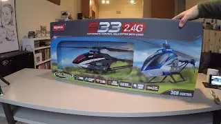Hawkin's Bazaar SYMA S33 Helicopter Unboxing