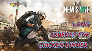 Long Journey for Chicken Dinner || PUBG New State - JPKey