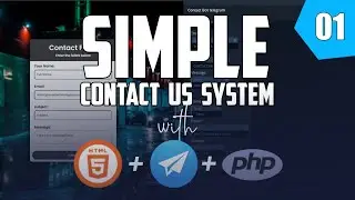 How to make Contact form system with telegram integration