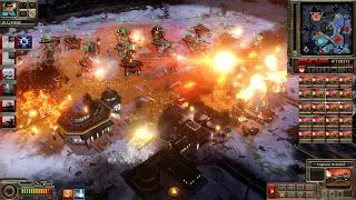 Generals Evolution Mod BETA 0.21- Turtle Mountain Every player has two bases & there're  tasks .