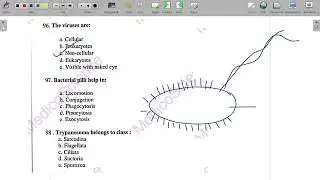 NTS bsn nursing past paper( NTS -2011) Biology portion
