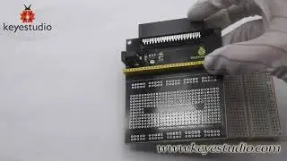 KS0307 keyestudio Prototype Breakout Board V2 With 400-point Breadboard for micro bit
