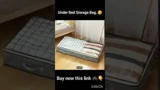 Under Bed Storage Bag large capacity #undertale #storageboxes #storagehome #storage #storagetank