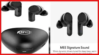 MEE audio X20 True Wireless Earbuds, Active Noise Cancelling in Ear Headphones, IPX4 Sweat Resistant