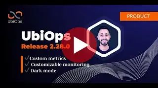 UbiOps Release January 2024 (v2.28.0): Custom metrics ✔️ Customizable monitoring ✔️ Dark mode ✔️