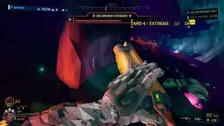 Deep Rock Galactic Haz 4 hiveguard fight, solo scout