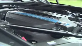 BMW ActiveHybrid 5 under the hood