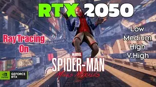 Marvel's Spider-Man Miles Morales Game Test on RTX 2050 #spidermanmilesmorales