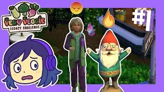 Второе поколение — это ПОЛНЫЙ ХАОС... Но идеально 💜 | Sims 4 Фиолетовое поколение #1