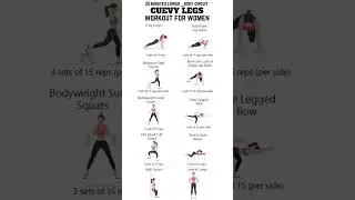 30 minute lower body circuit curvy legs workout for women 🧑&zwj;🤝&zwj;🧑