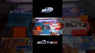 [UNBOXING] Nerf Elite 2.0 Motoblitz cs-10 #short