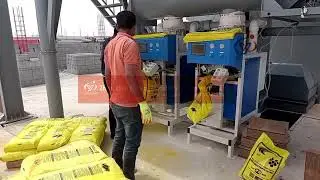 Automatic thermoplastic road marking paint packing machine