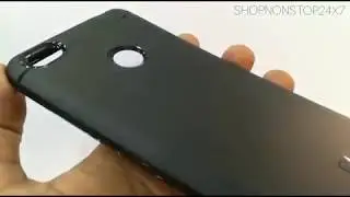 Xiaomi Redmi Y1 Black Soft Back Case Cover by SNS