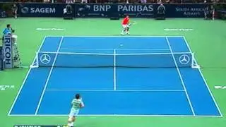 Novak Djokovic Loses to Fabrice Santoro - 2007