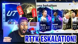 EA ESKALIERT KOMPLETT!! 9x RTTK GEZOGEN🥶⚡TEAM 1-3 TOTW PACKS SIND DA!!🧐| EAFC