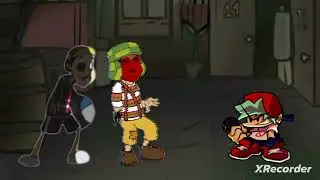 fnf su vecindad remix recrackified song