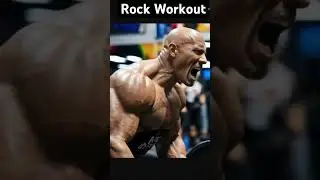 The Rock&rsquo;s Unstoppable Power: Gym  - #DwayneJohnson #HollywoodLegend #WWFChampion #JumanjiStar