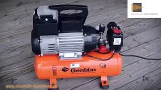 Gentilin B110/05 - Tragbarer &ouml;lfreier Kompressor bei DF Druckluft Fachhandel