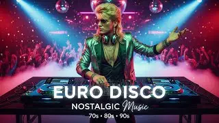 Euphoric Retro Euro Disco Flash 80s | Neon Night Beats for Ultimate Party Mood 🔥 LV43