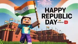 Happy Republic Day Making Mac Donald  In Minecraft WHOSMP ( Hindi ) Whoplays #live #minecraft