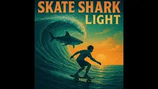 Llum skate sharke