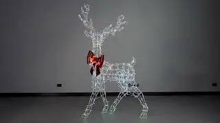 Mirabella Symphony Light Show 2.1 m Reindeer Instructional Video