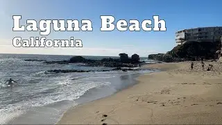 Laguna Beach, California 🌴 Table Rock Beach 4K Walking Tour