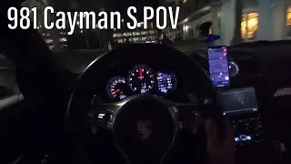 What it&rsquo;s like to drive the Porsche 981 Cayman S | POV DRIVE
