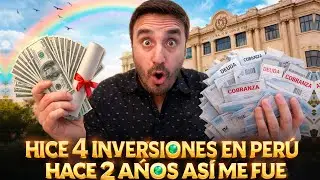 HICE 4 INVERSIONES EN PERU HACE 2 AÑOS Y ASI ME FUE! 3 SALEN MAL💸